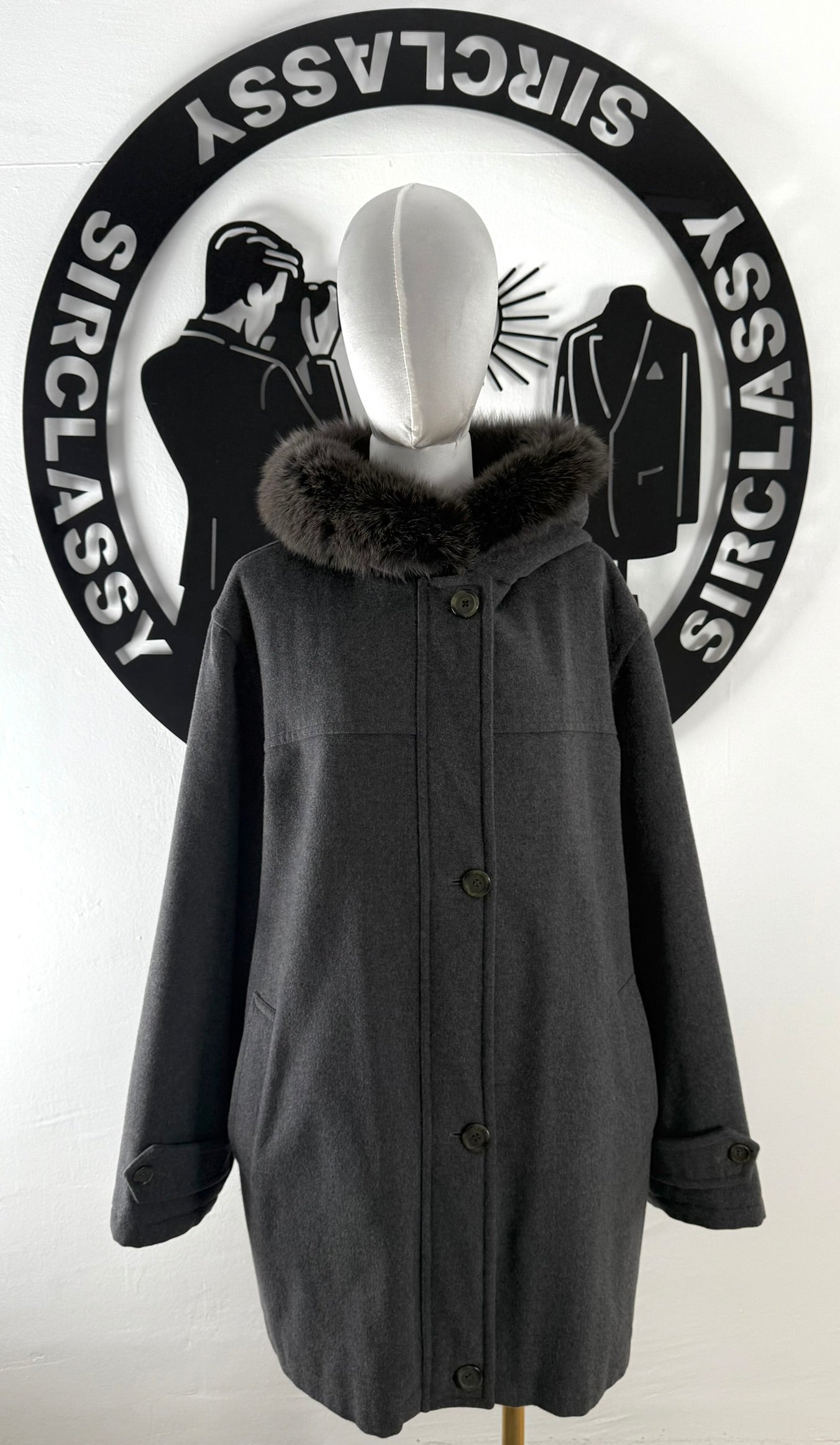 Abrigo Burberry (XL)