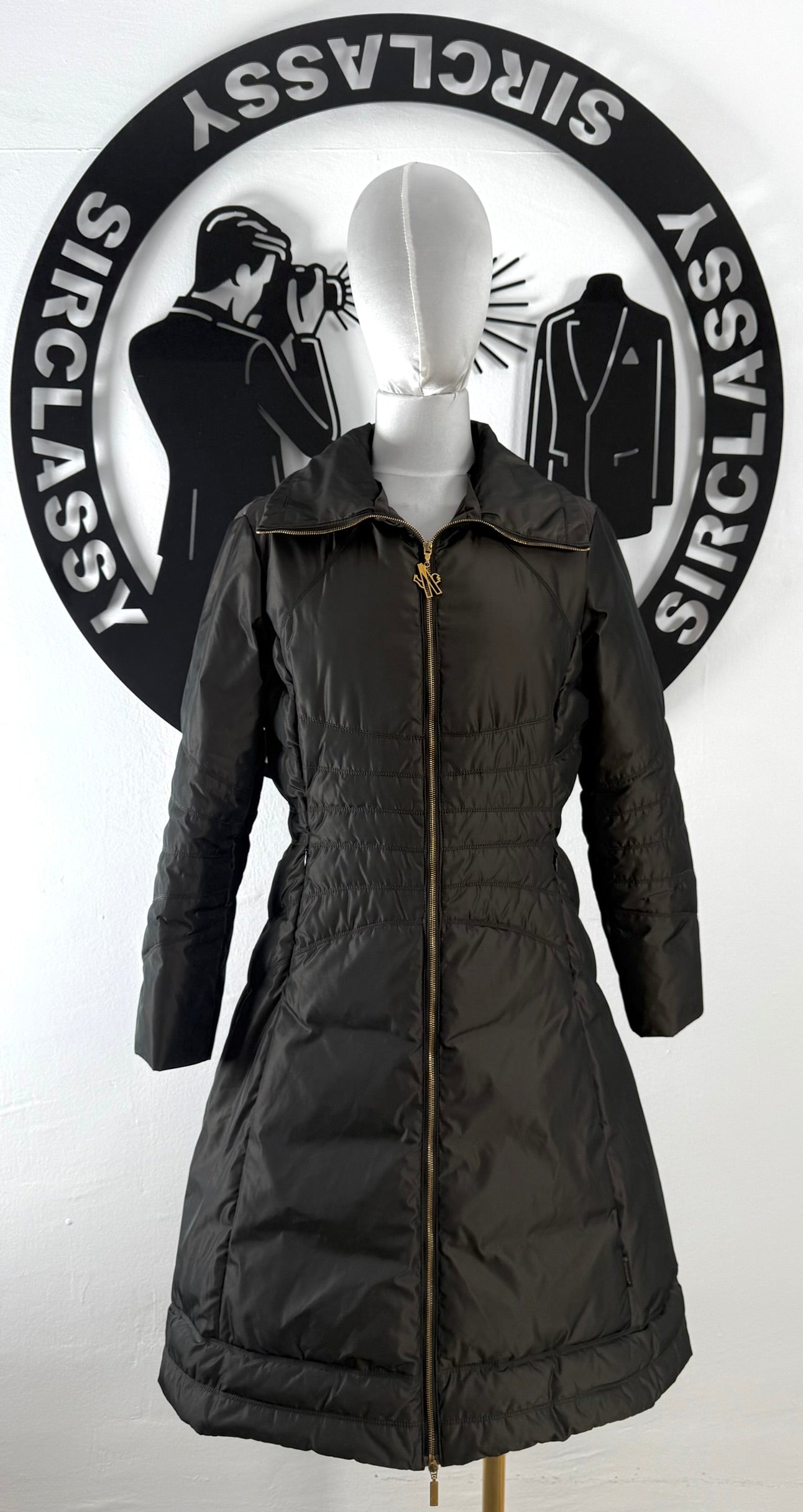 Abrigo de plumas Moncler (M)