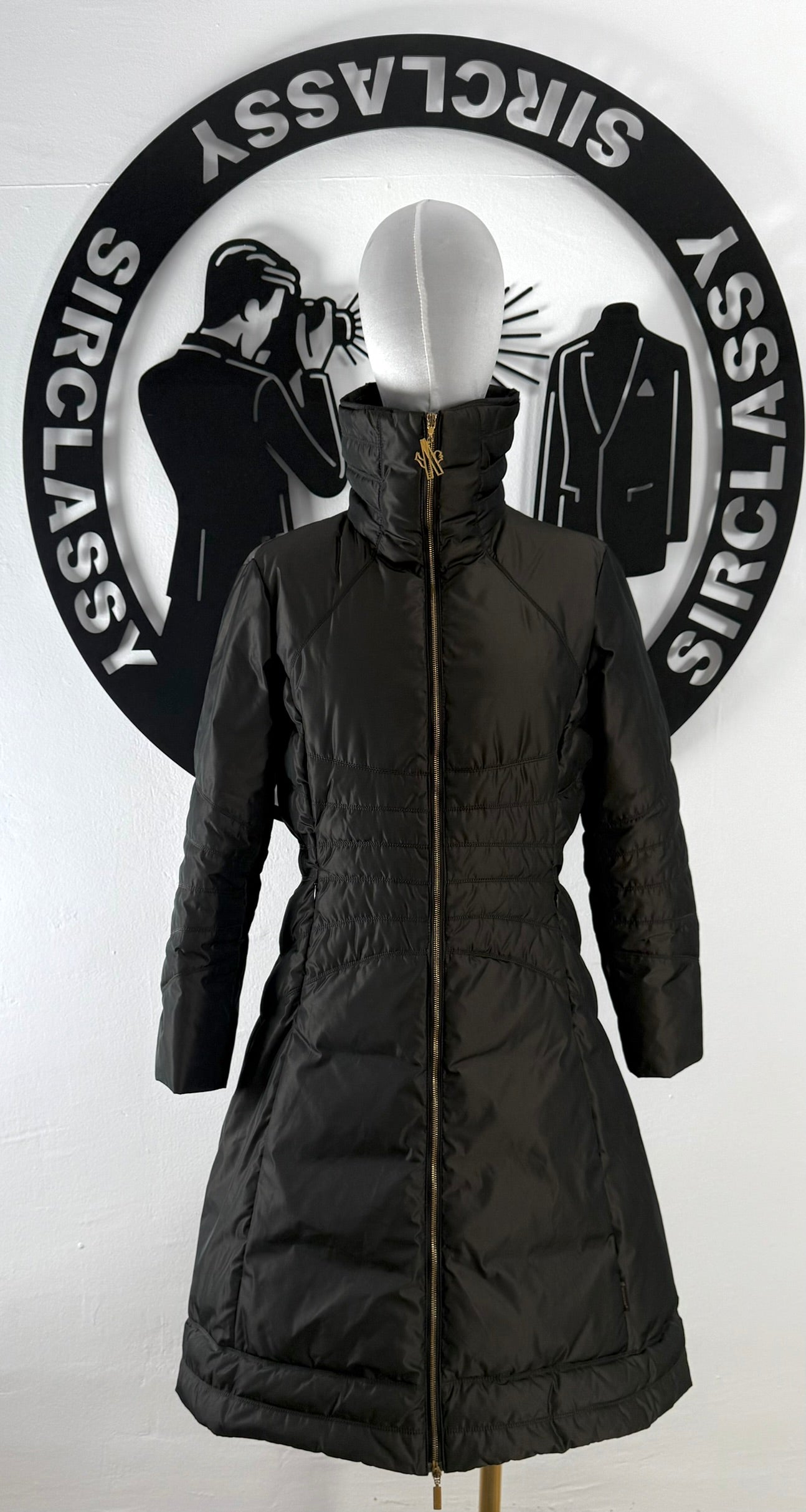 Abrigo de plumas Moncler (M)