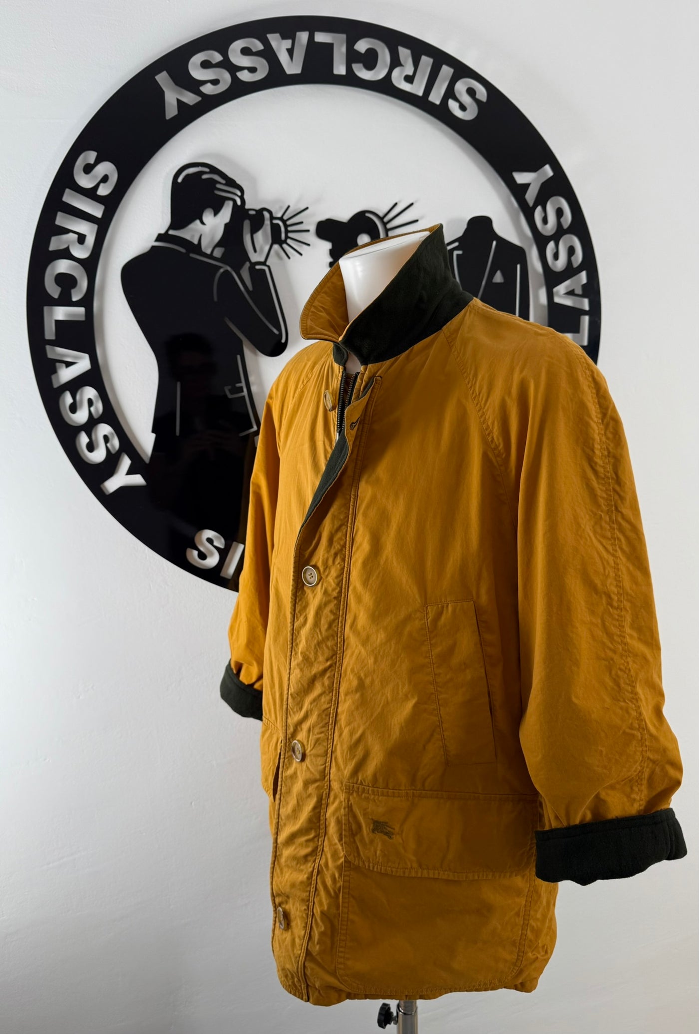 Abrigo reversible Burberry (L)