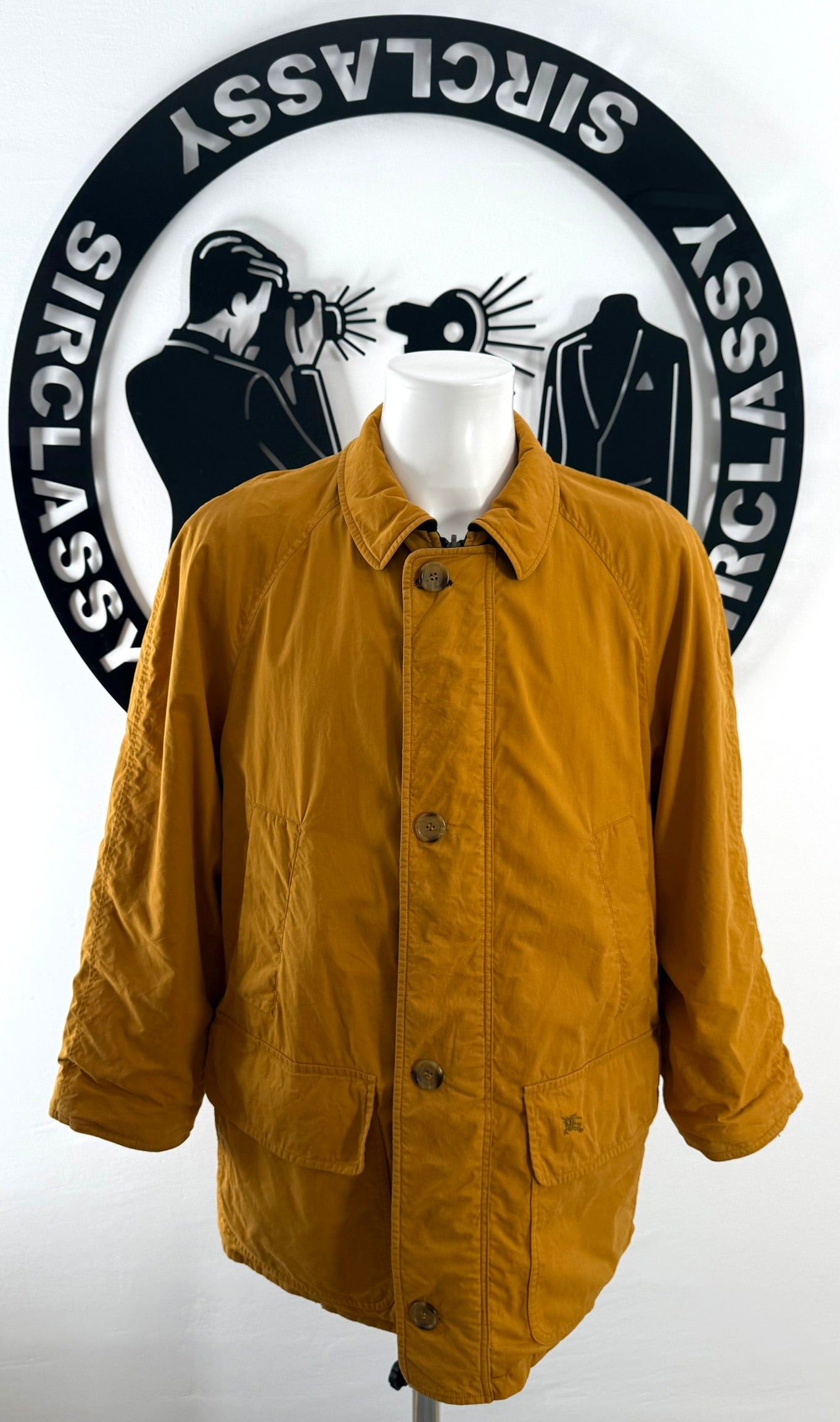 Abrigo reversible Burberry (L)
