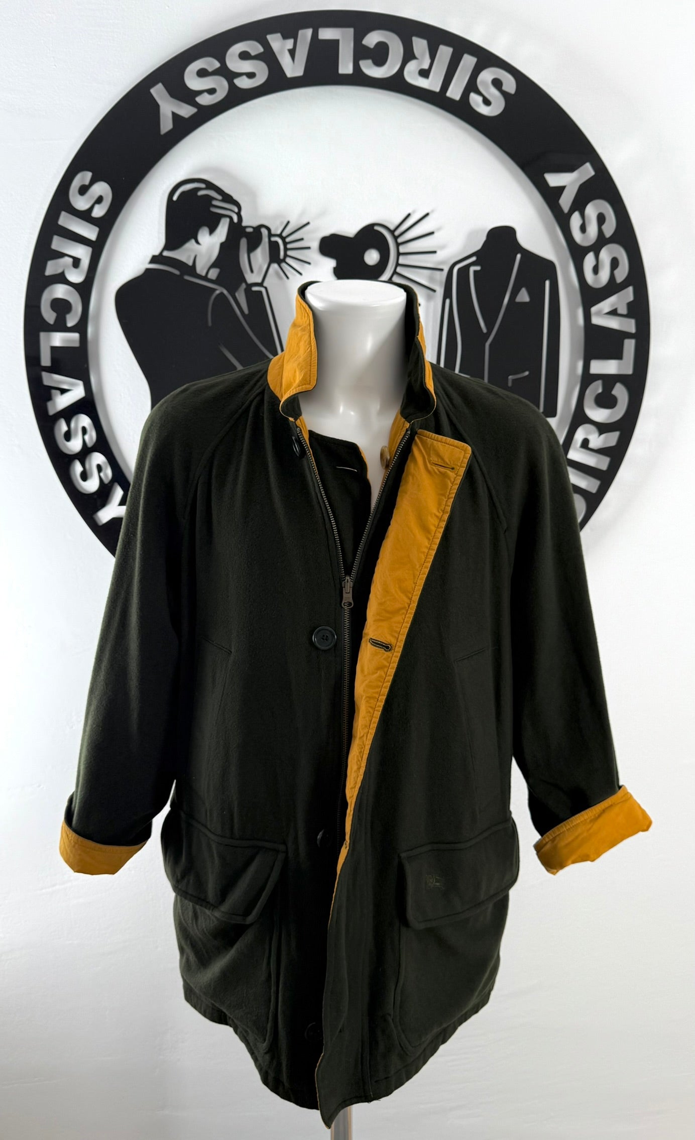 Abrigo reversible Burberry (L)
