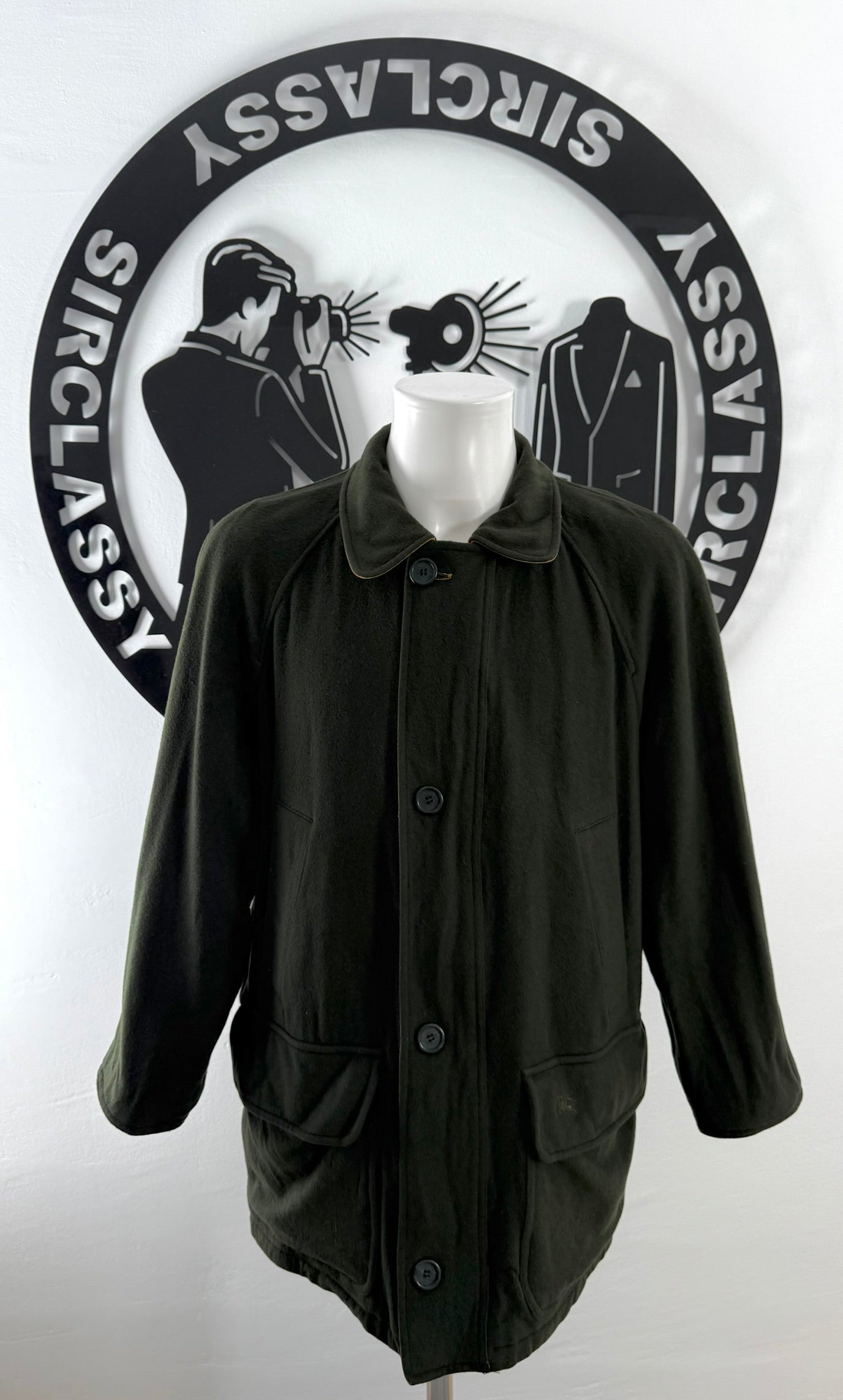 Abrigo reversible Burberry (L)