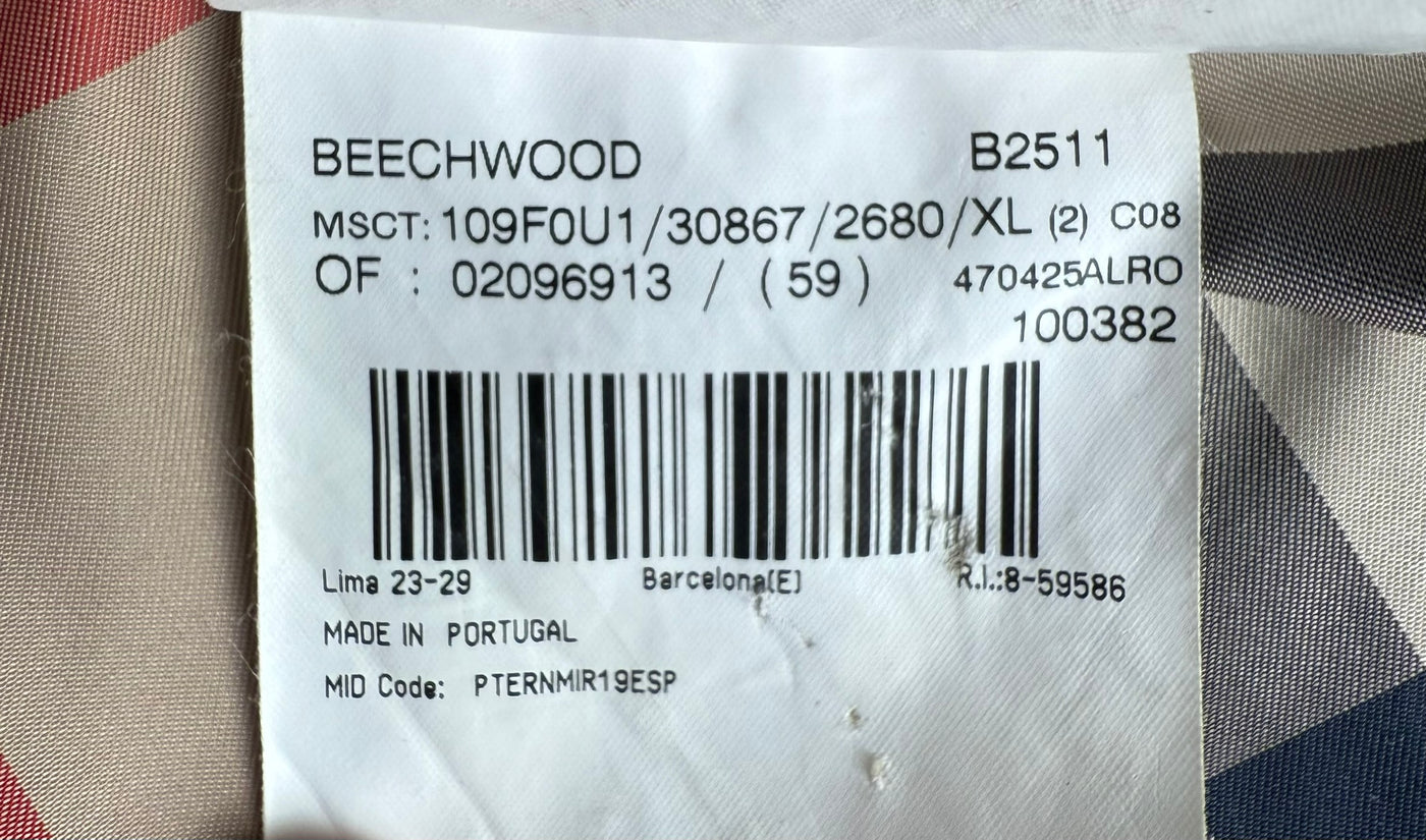 Abrigo Burberry (XL)