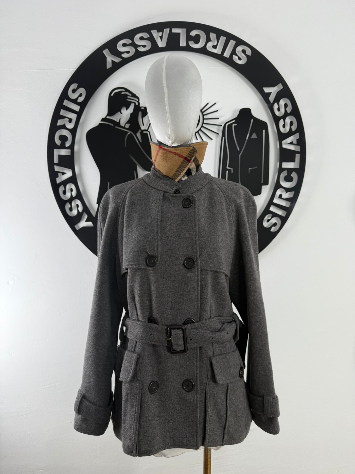 Abrigo Burberry (XL)