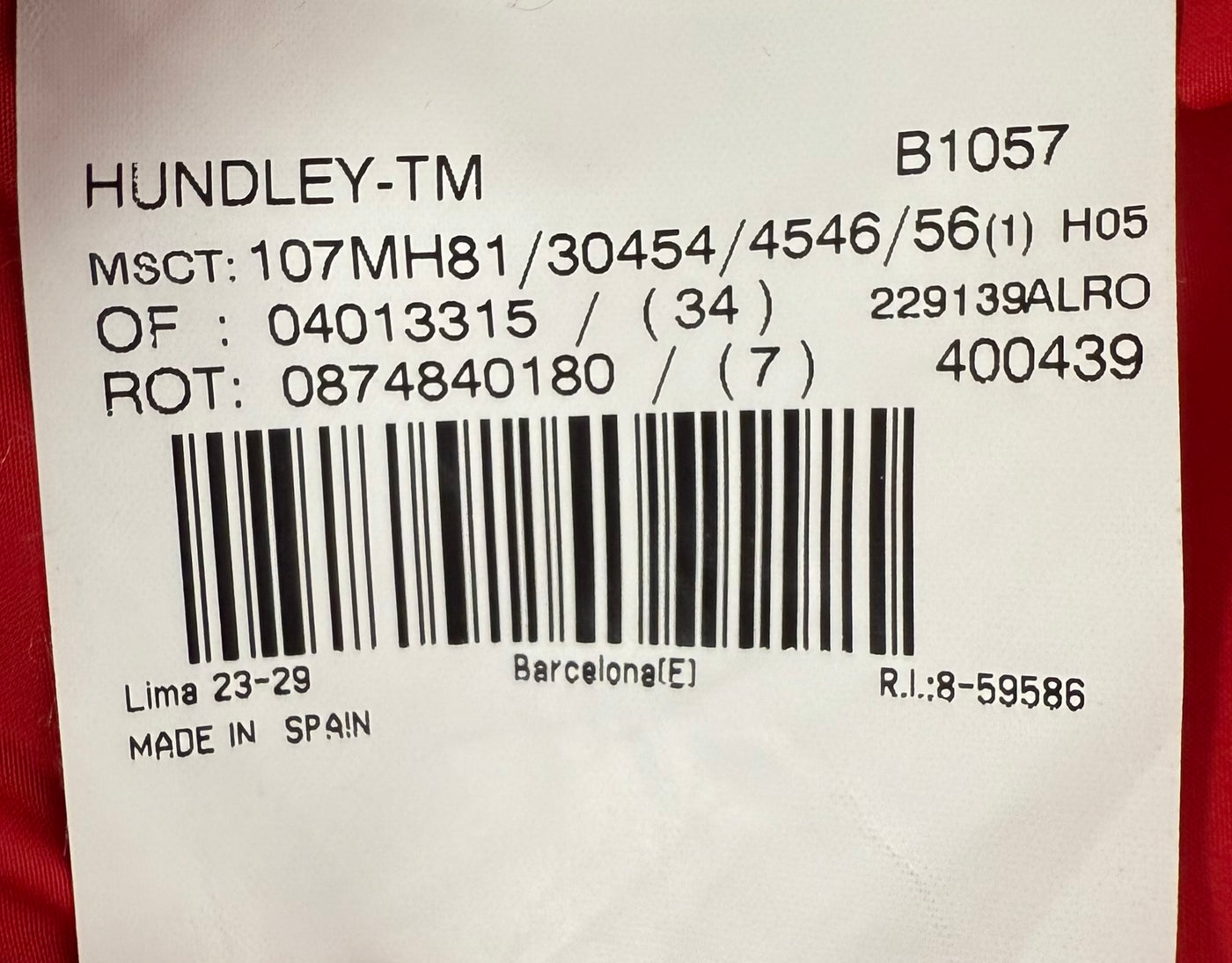 Cazadora Burberry (XL)