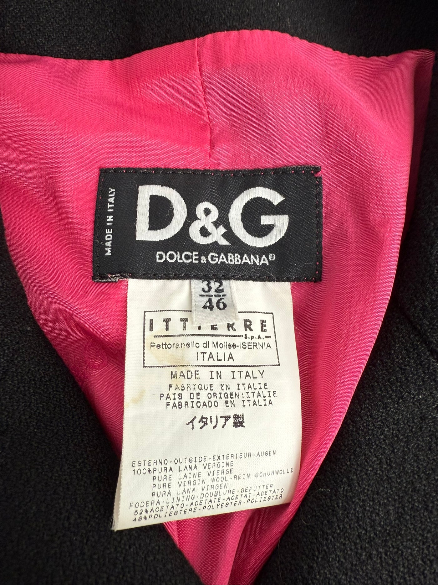 Abrigo Dolce Gabbana (M)