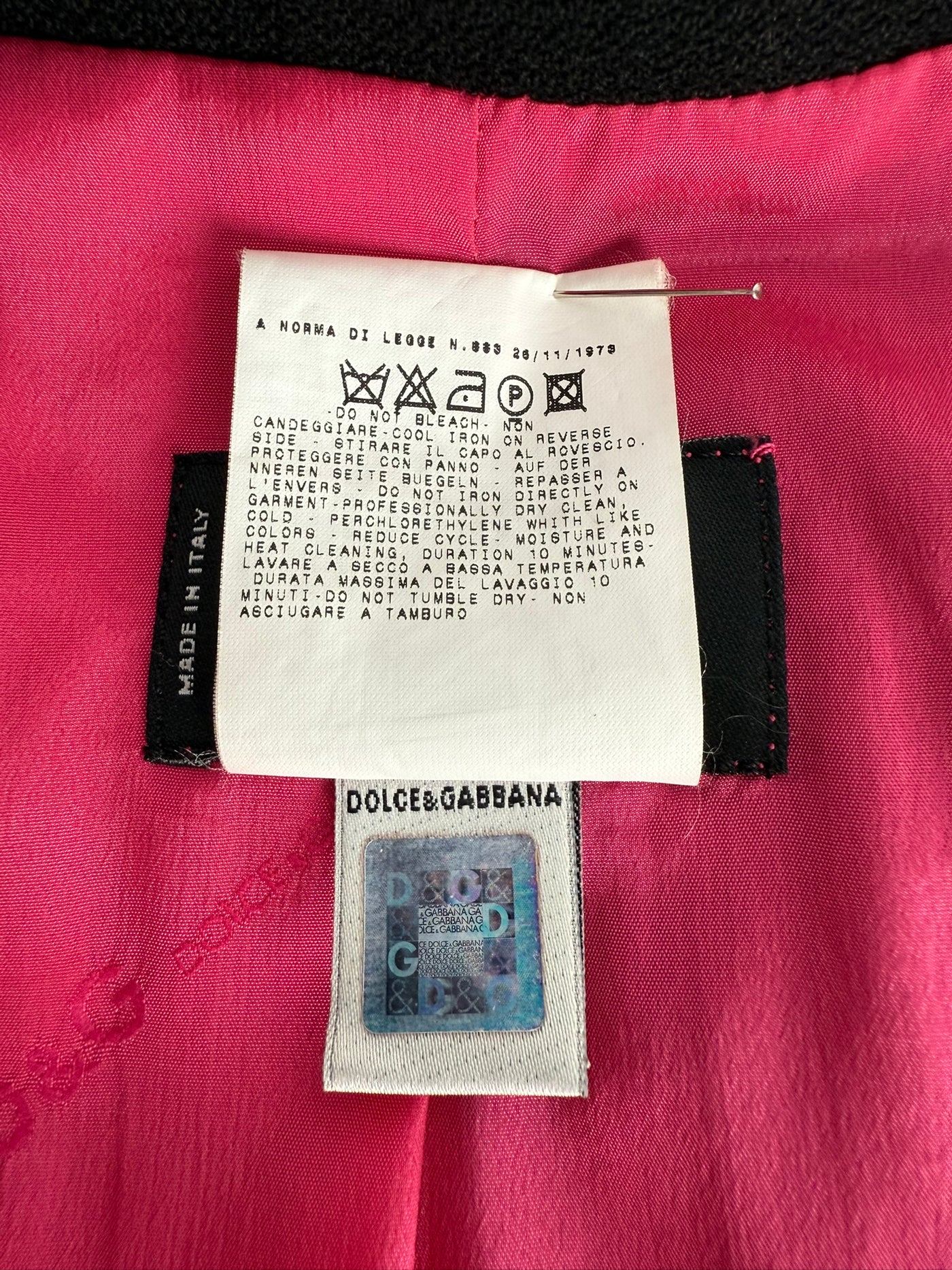 Abrigo Dolce Gabbana (M)