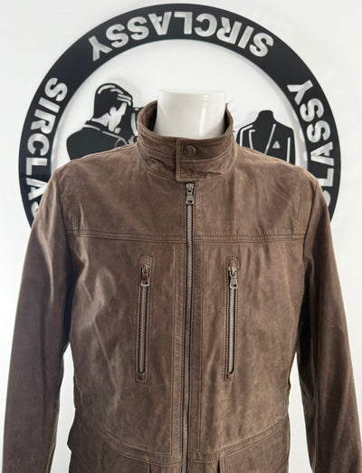 Abrigo de piel Hugo Boss (M)