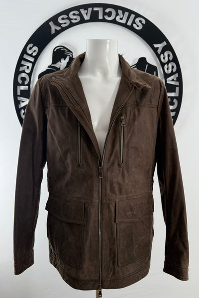 Abrigo de piel Hugo Boss (M)
