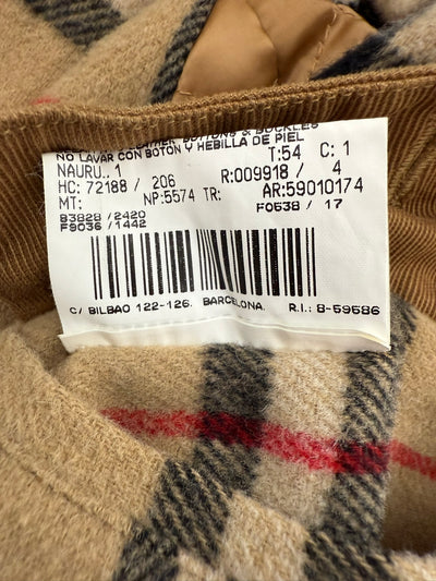 Abrigo Burberry (XL)