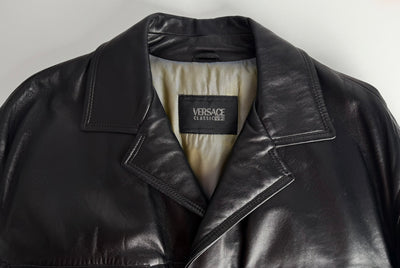 Abrigo de piel Versace (XL)