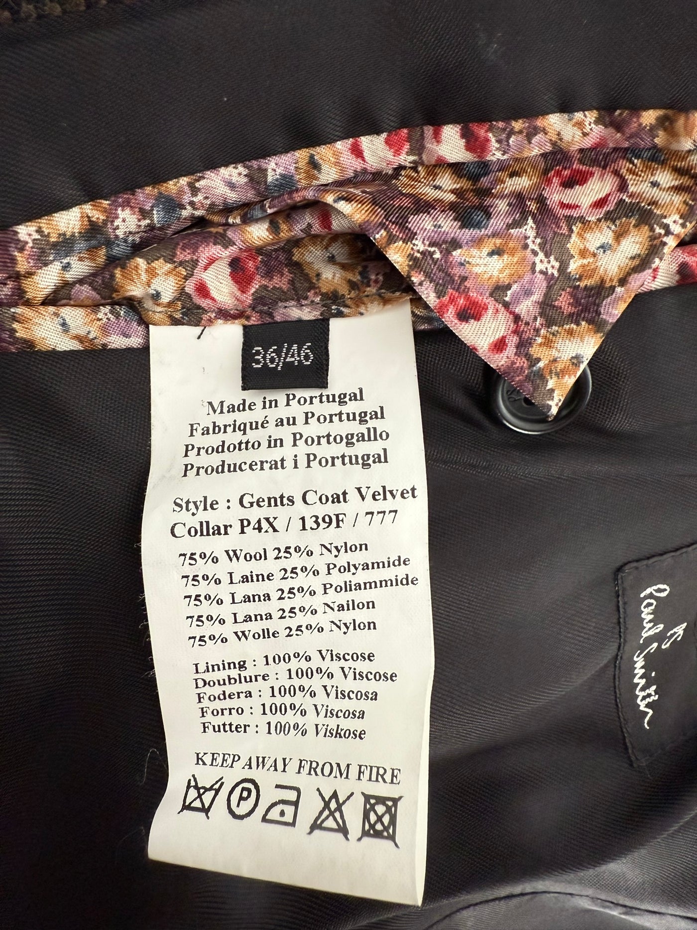 Abrigo Paul Smith (XS)