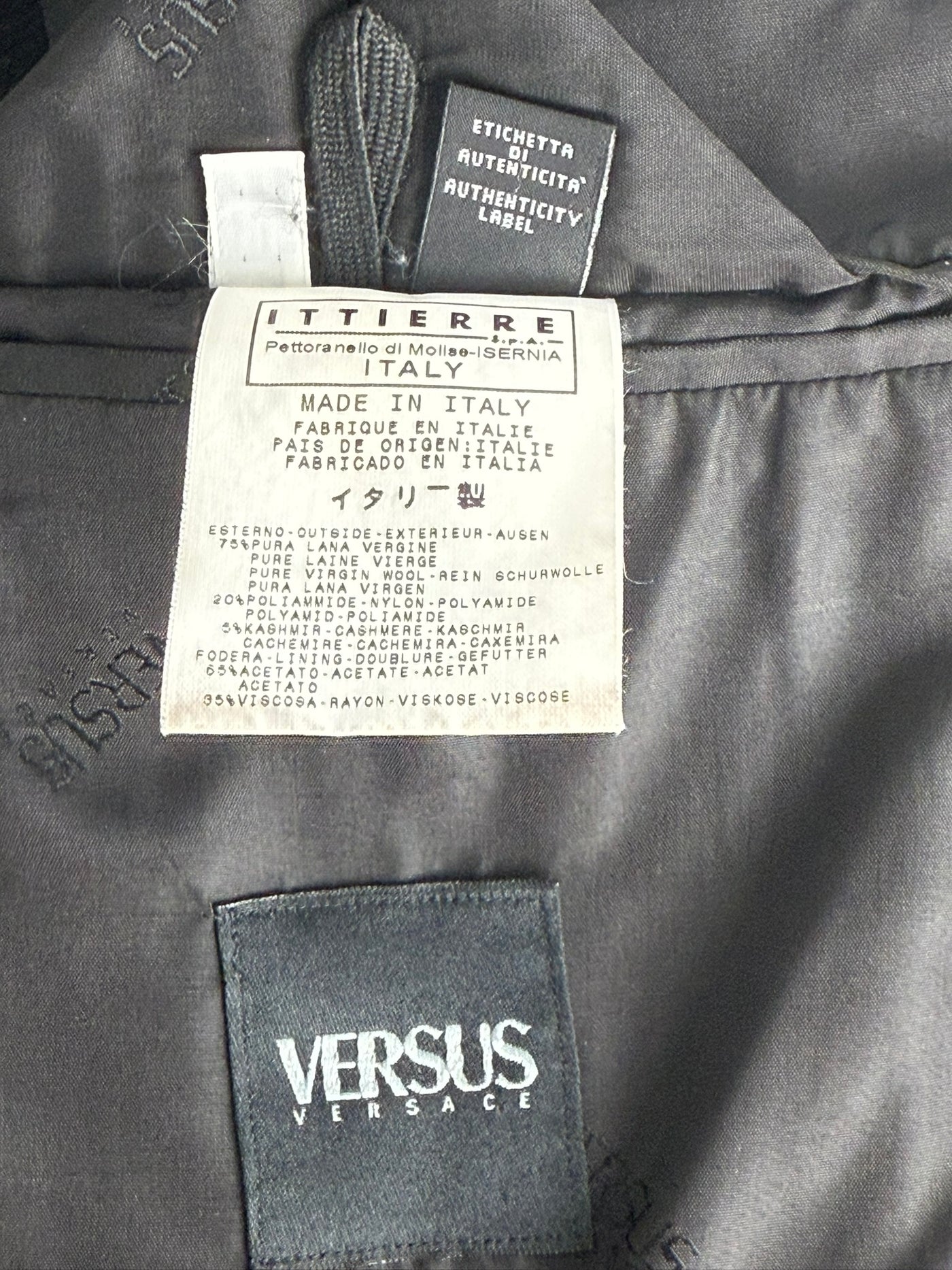 Abrigo Versace (XL)