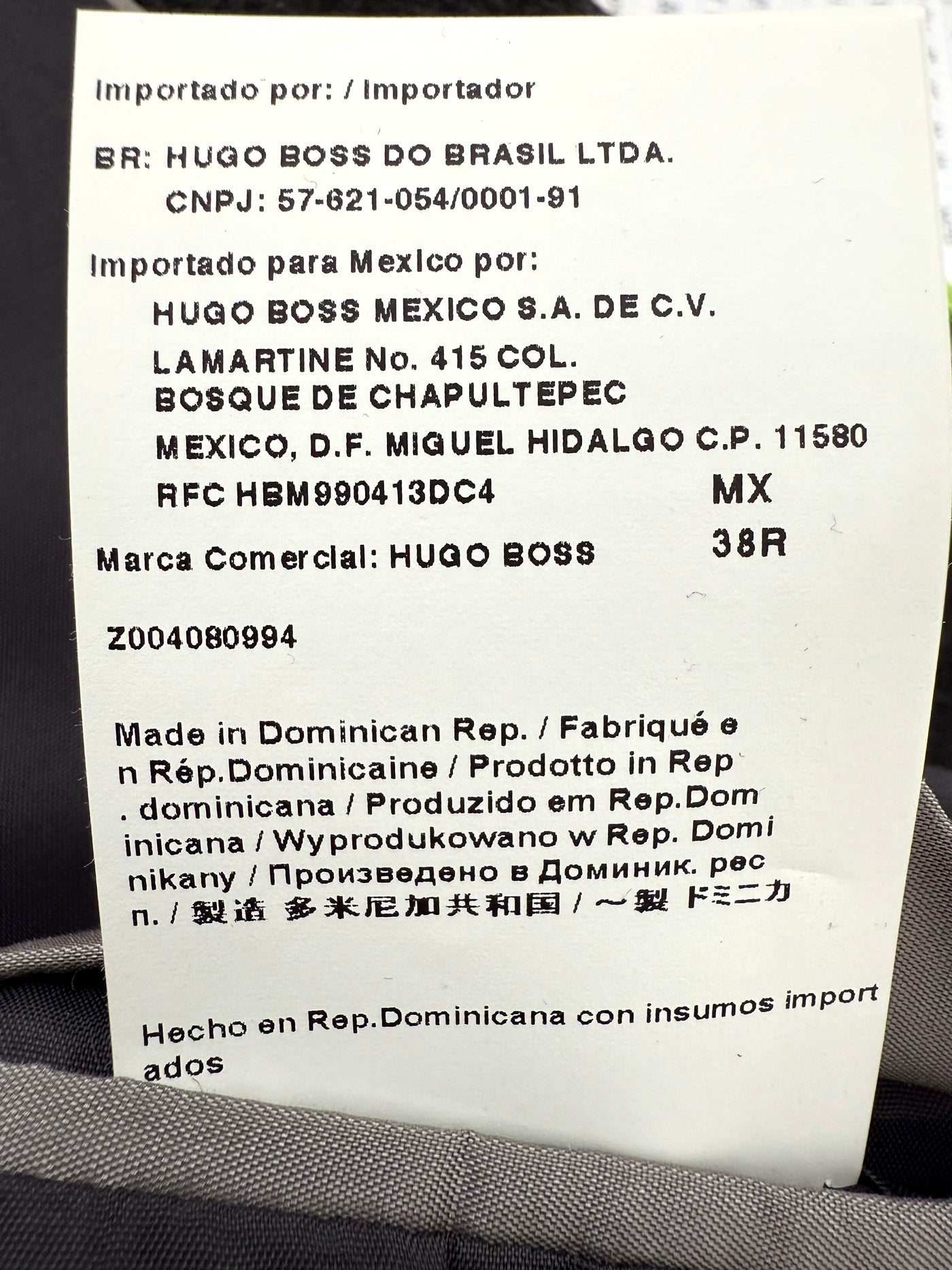 Abrigo de lana Hugo Boss (M)