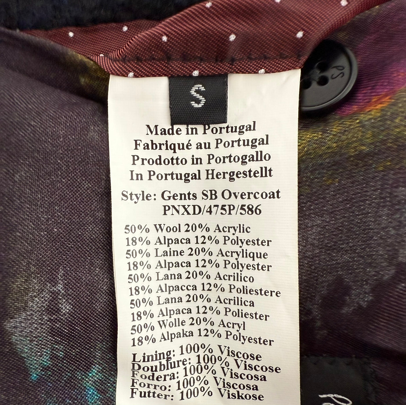 Abrigo Paul Smith (S)