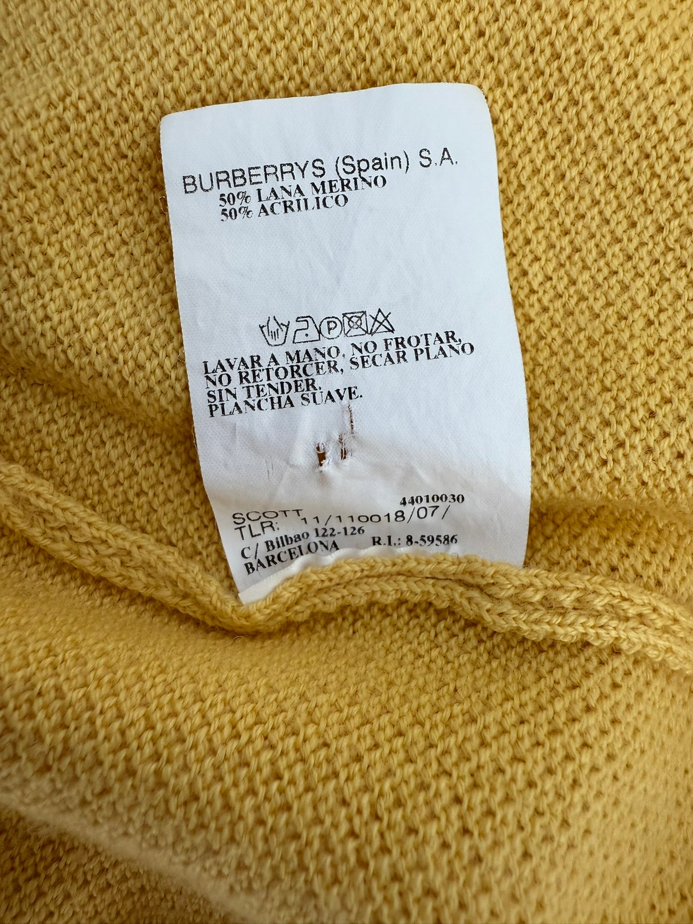 Chaqueta Burberry (XL)