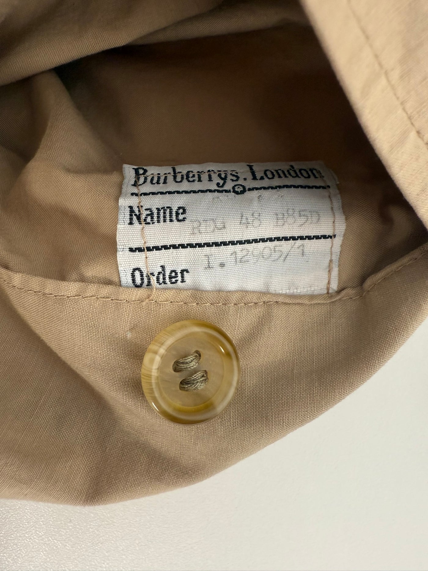 Gabardina Burberry (M)