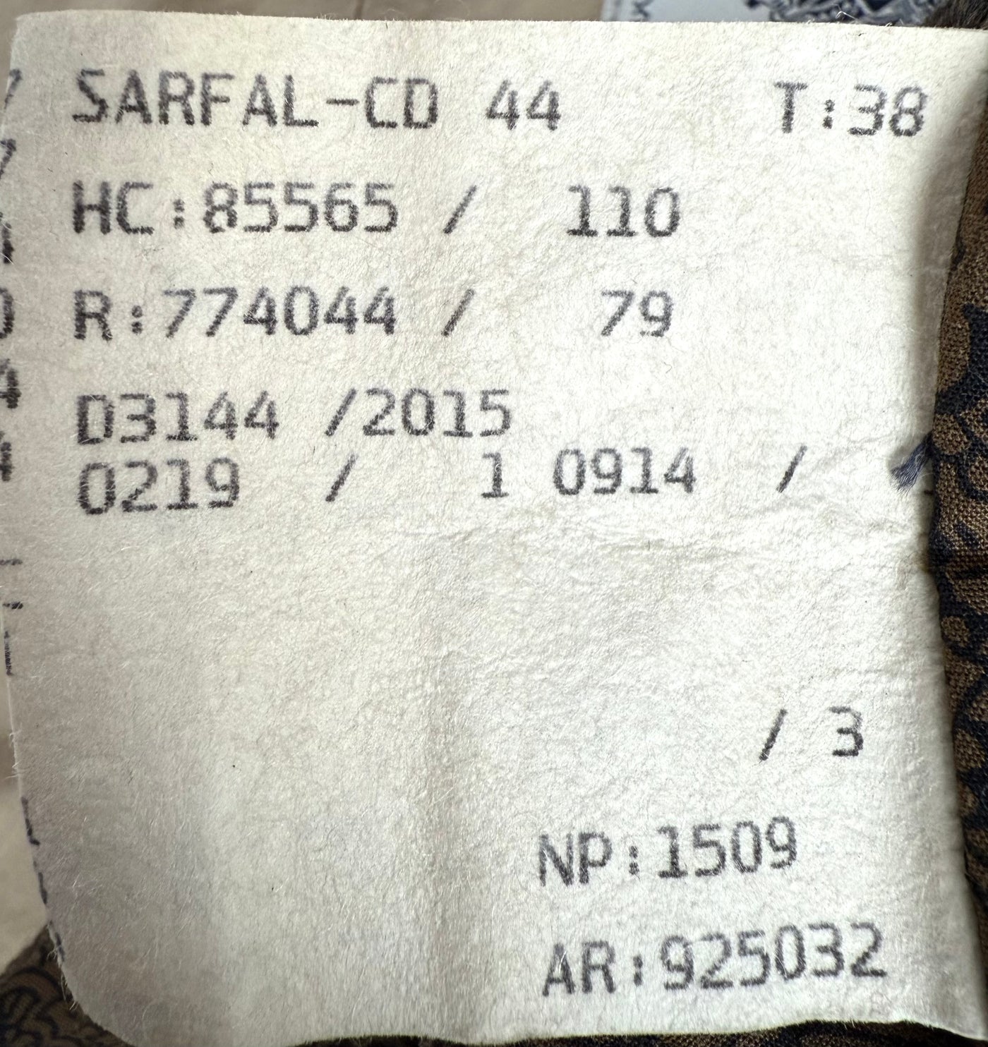 Gabardina Burberry (L)