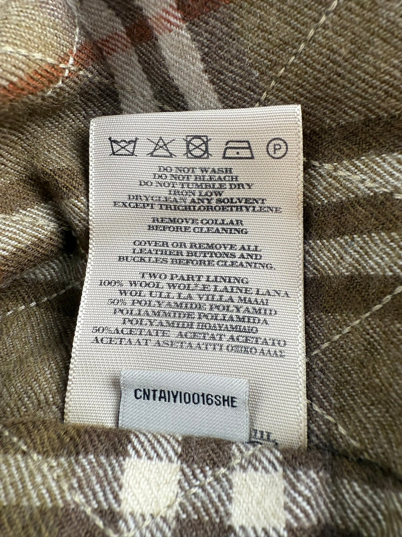 Abrigo Burberry (S)