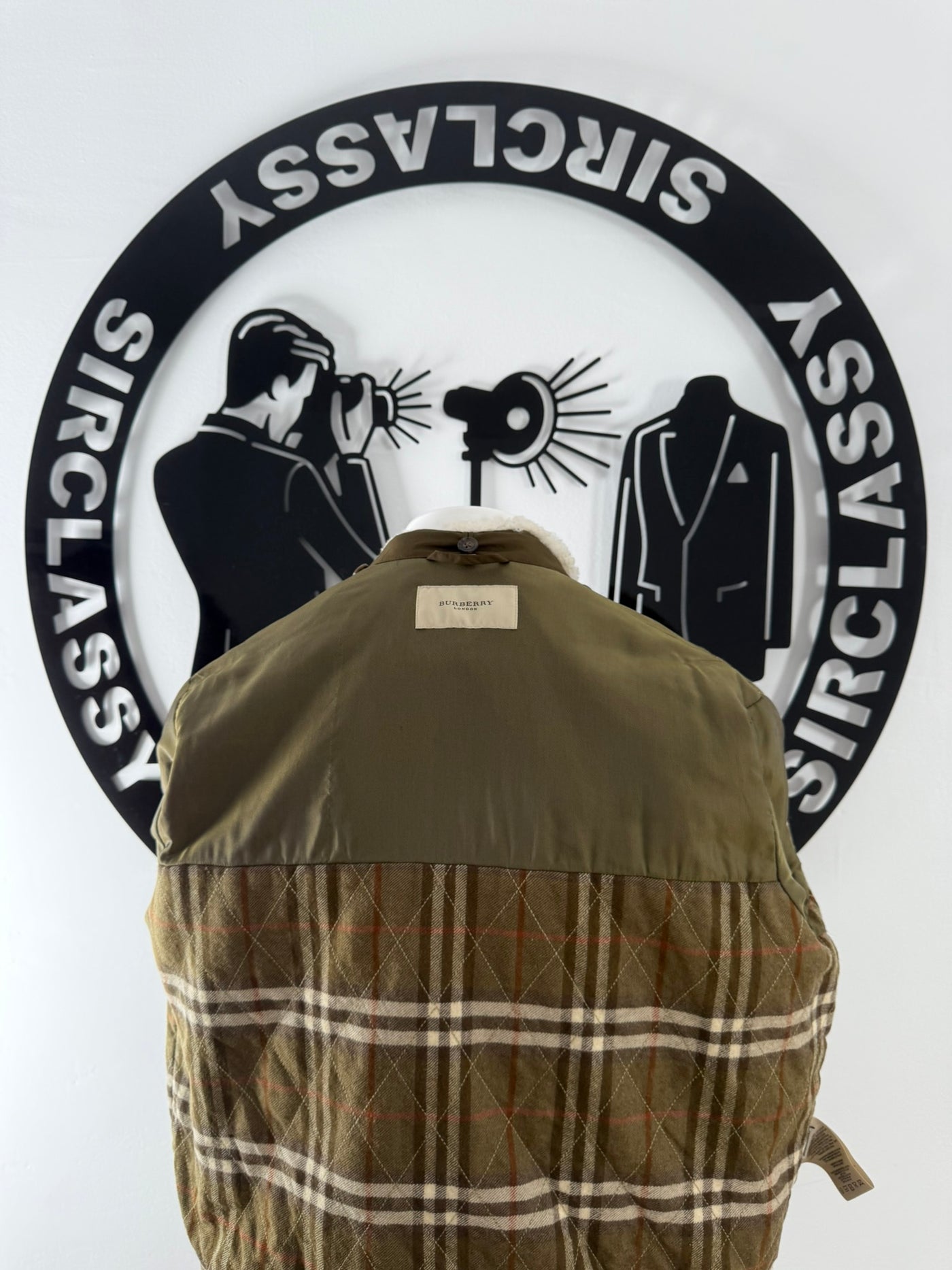Abrigo Burberry (S)