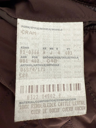 Abrigo de piel Hugo Boss (M)