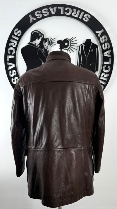 Abrigo de piel Hugo Boss (M)