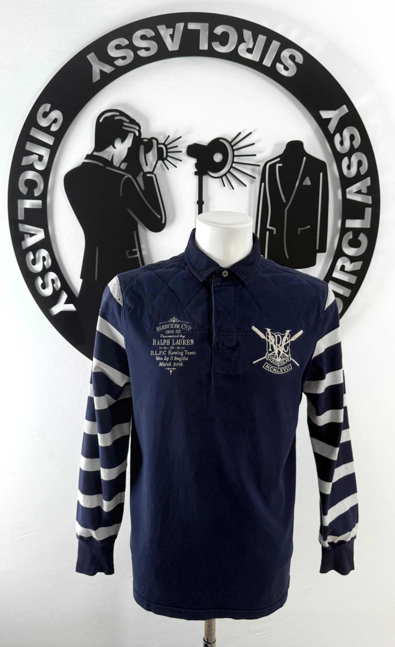 Polo de manga larga Ralph Lauren (M)