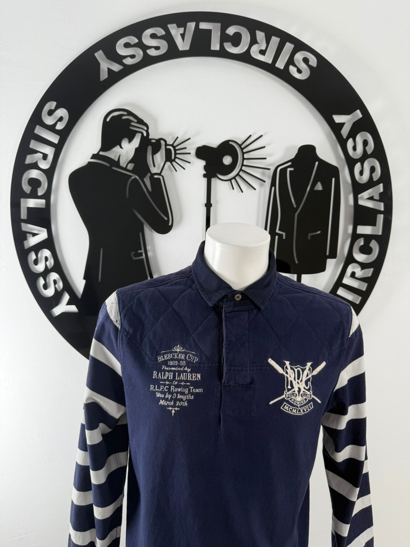 Polo de manga larga Ralph Lauren (M)