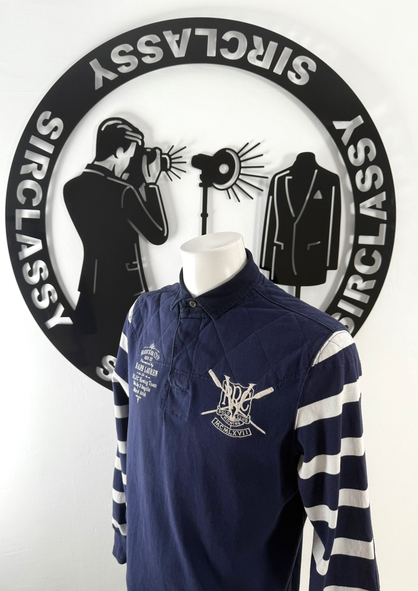 Polo de manga larga Ralph Lauren (M)