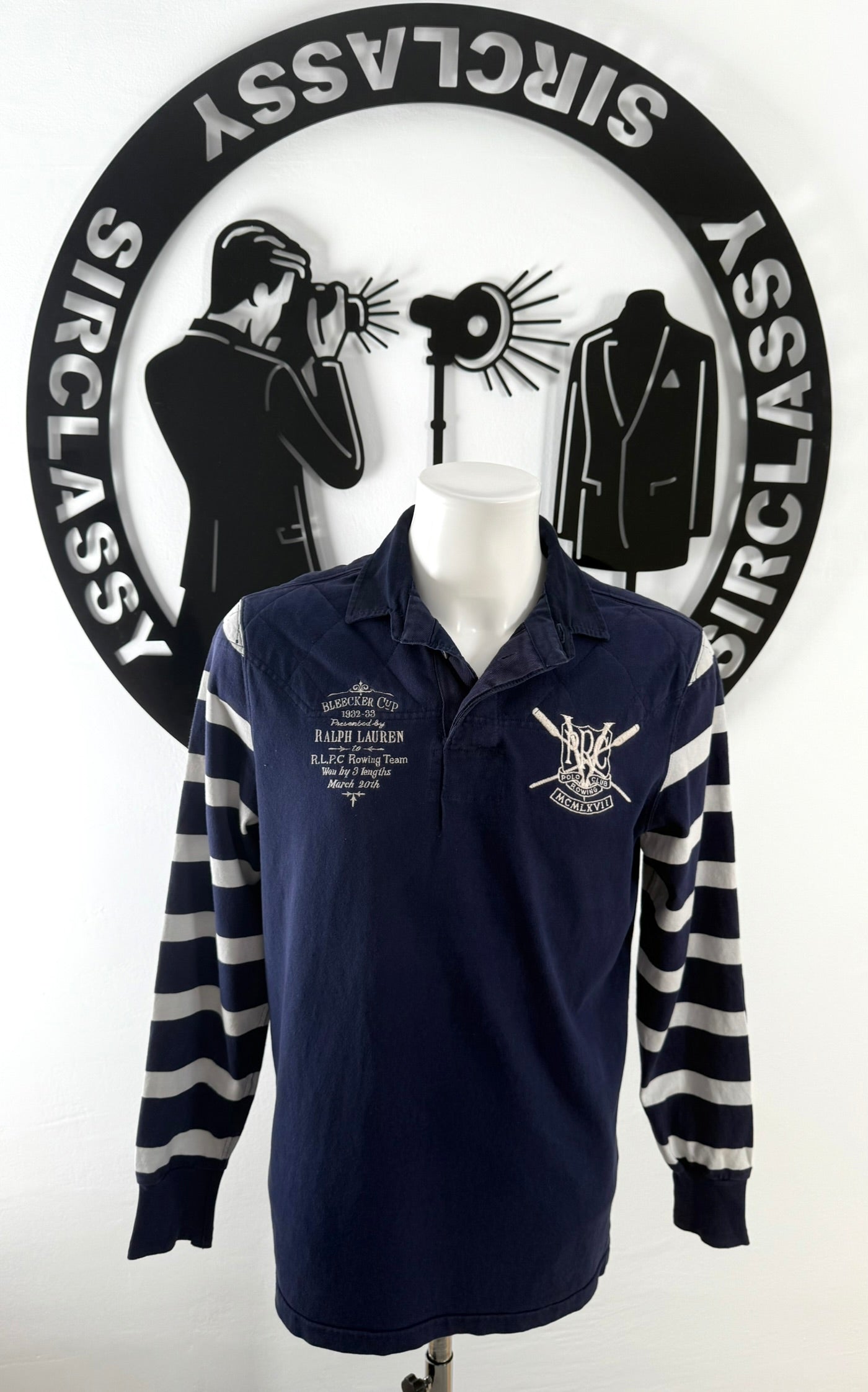 Polo de manga larga Ralph Lauren (M)