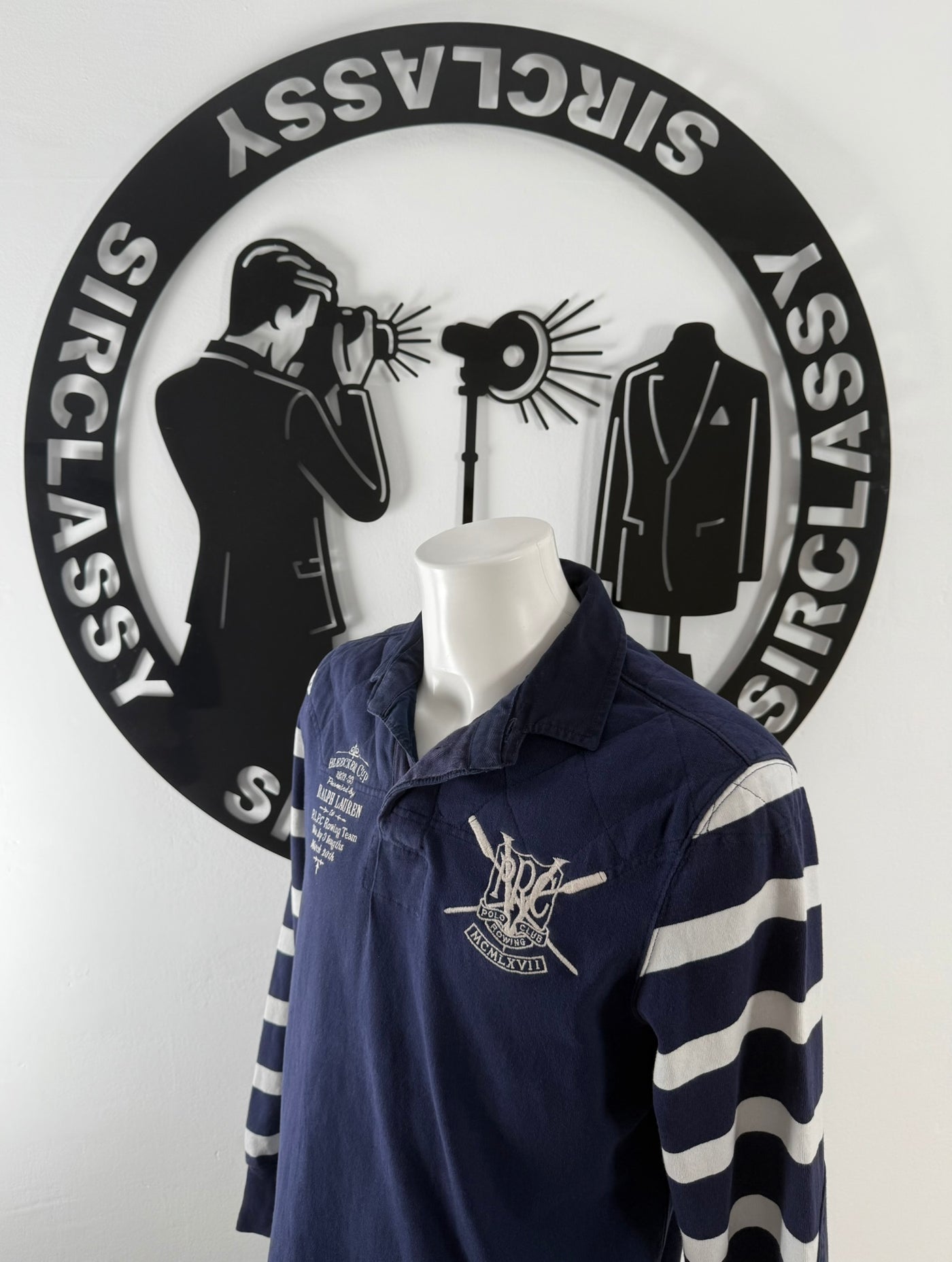 Polo de manga larga Ralph Lauren (M)