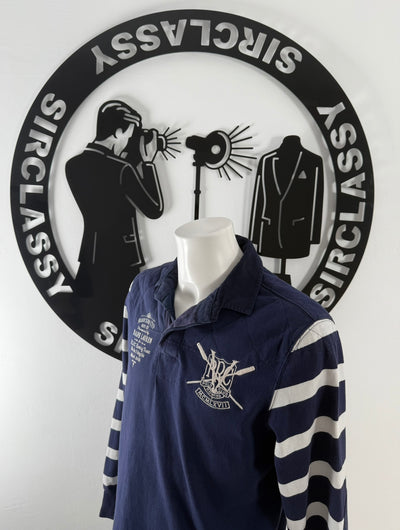Polo de manga larga Ralph Lauren (M)