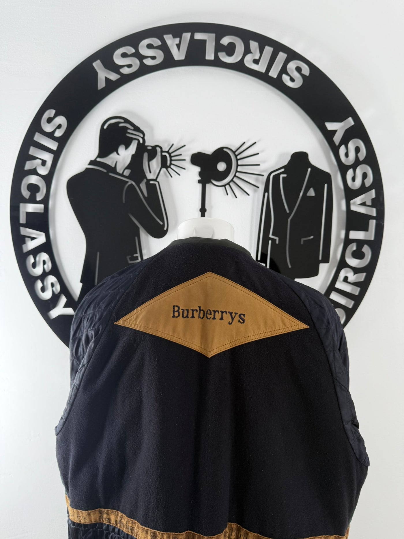 Abrigo de piel Burberry (XL)