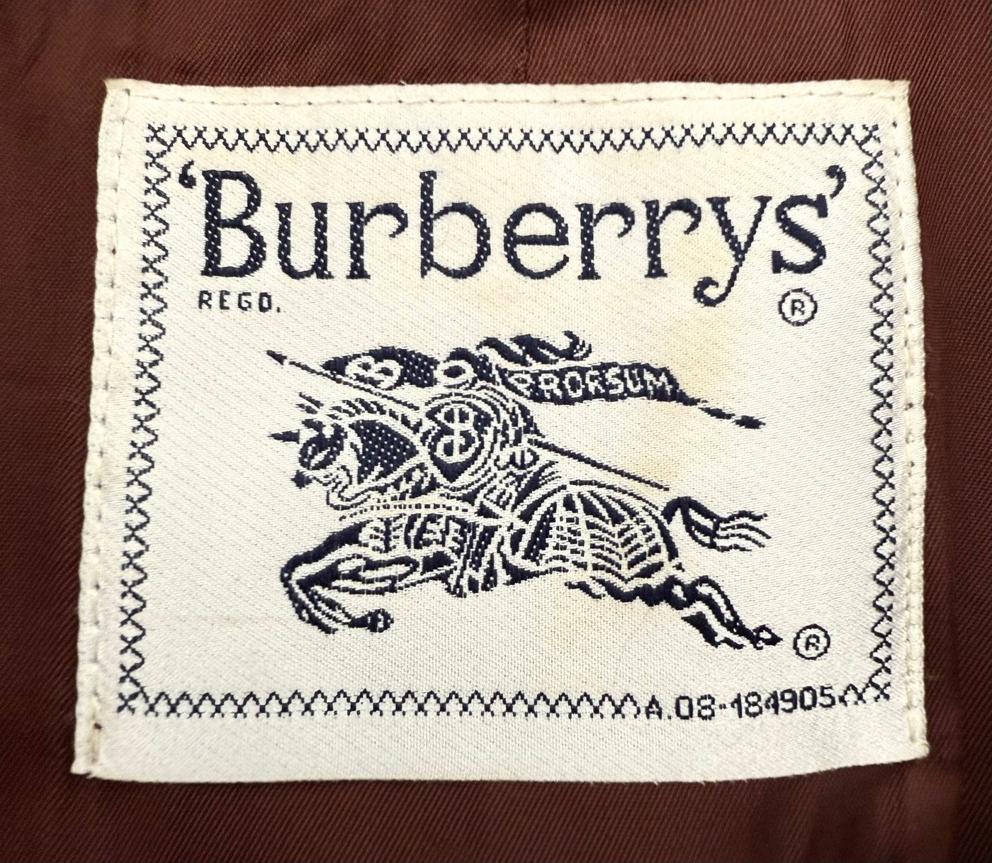 Abrigo Burberry (L)