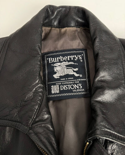 Abrigo de piel Burberry (L)
