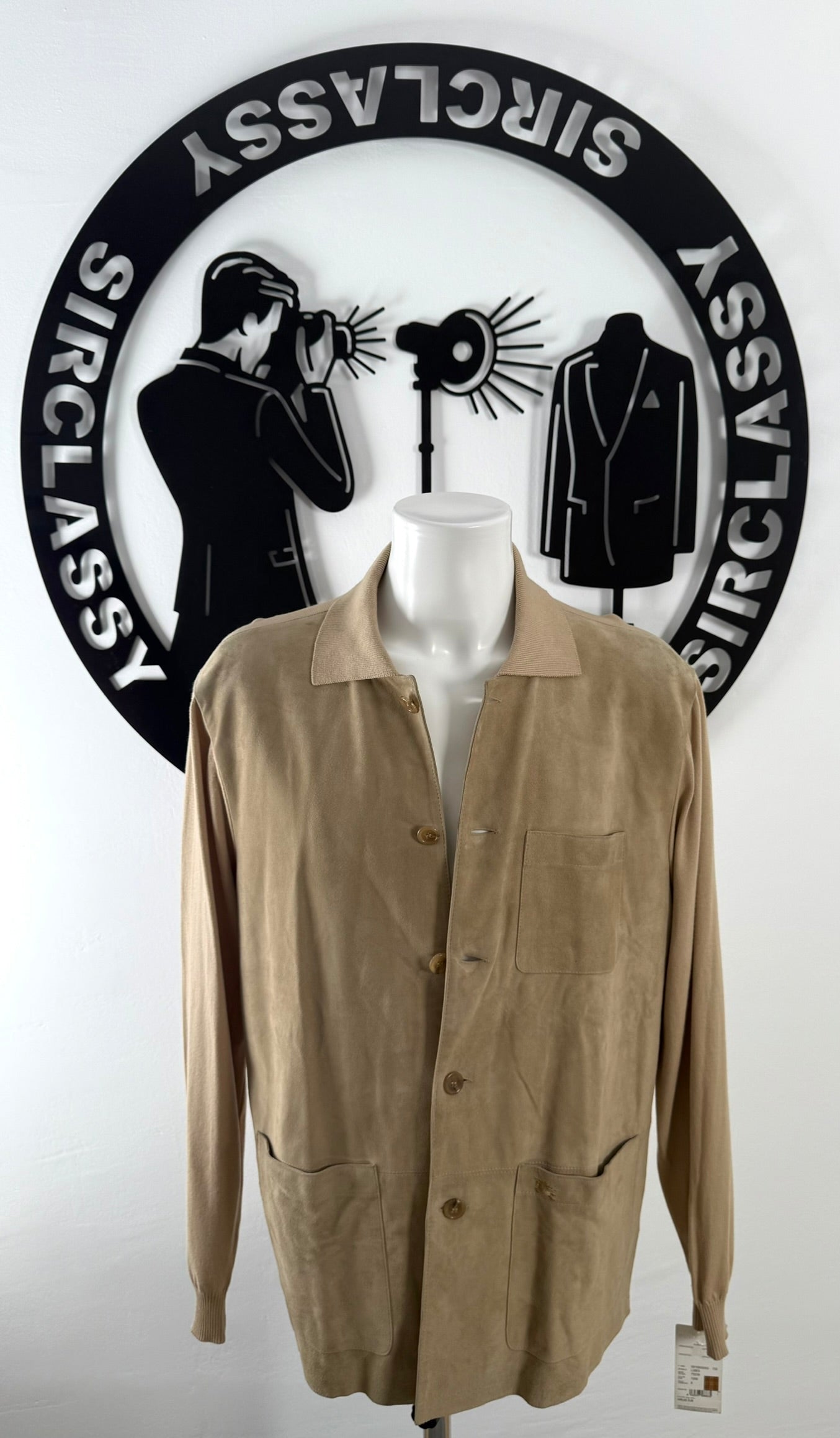 Chaqueta de piel Burberry (L)