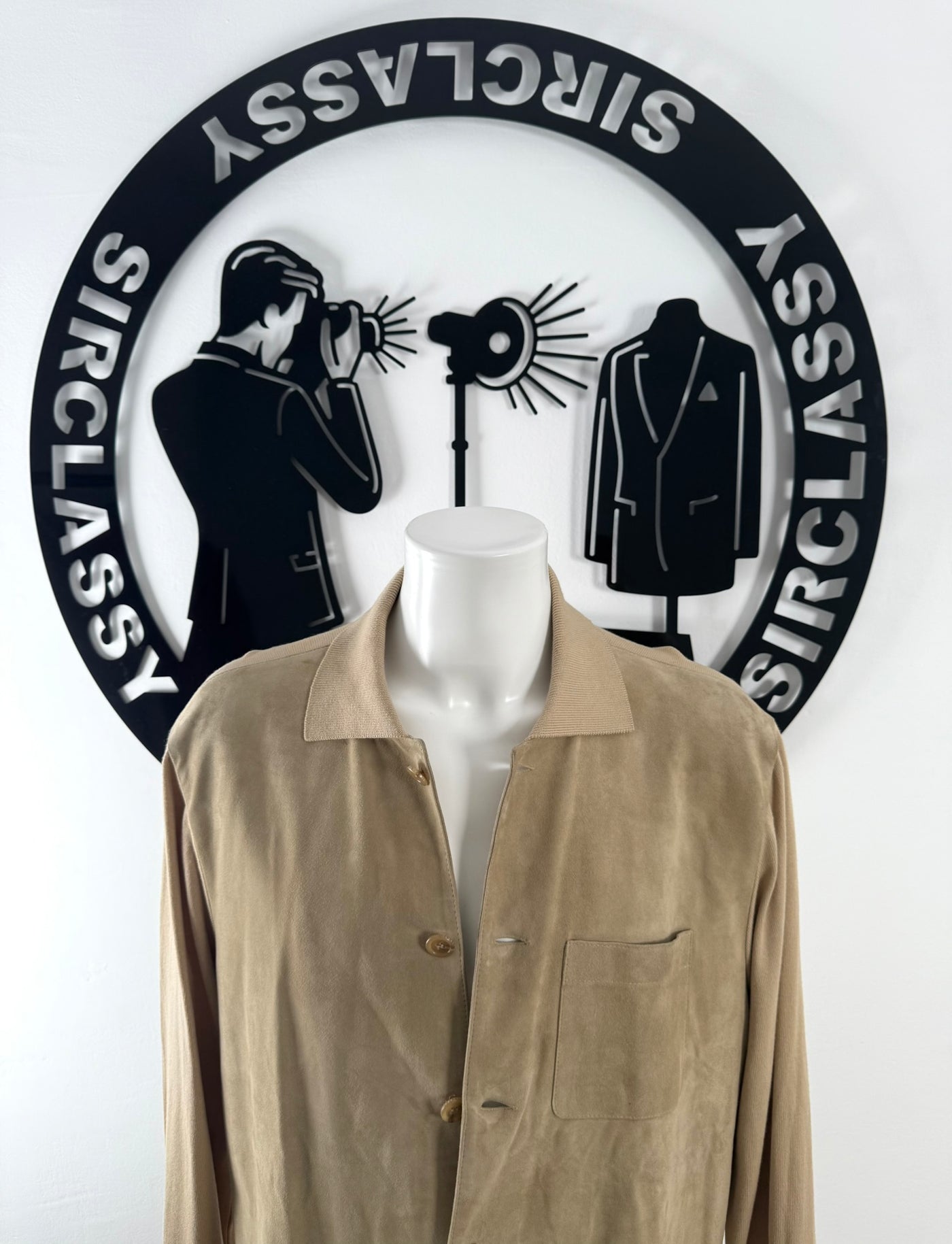 Chaqueta de piel Burberry (L)