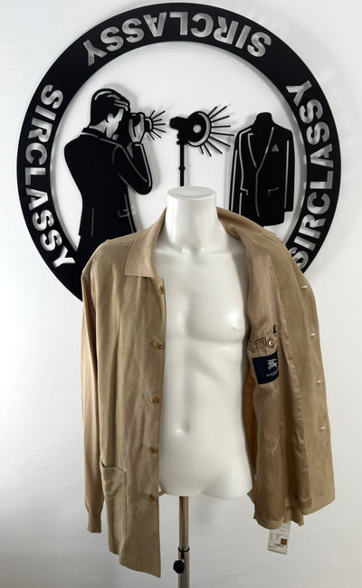 Chaqueta de piel Burberry (L)