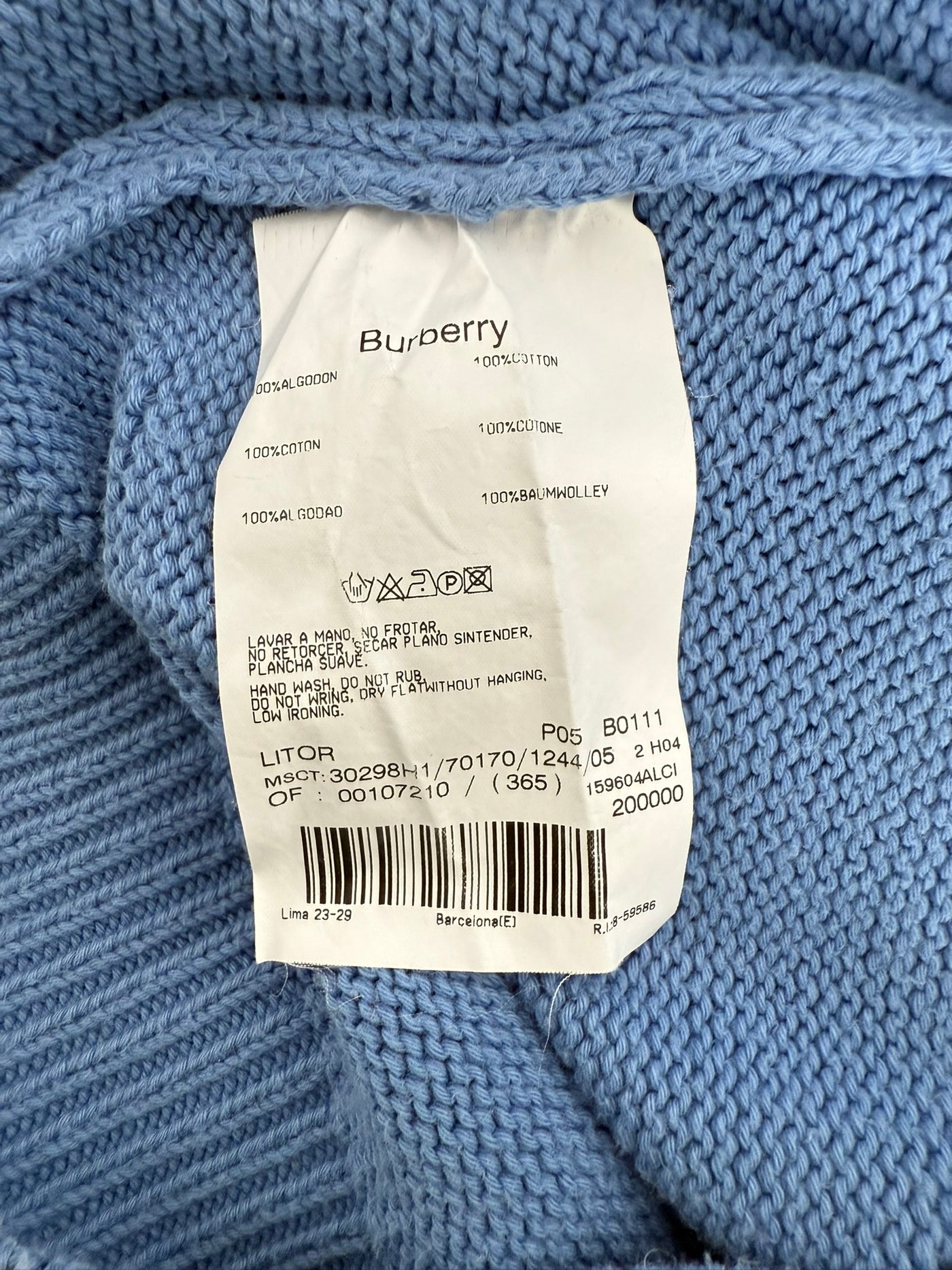 Jersey Burberry (M)
