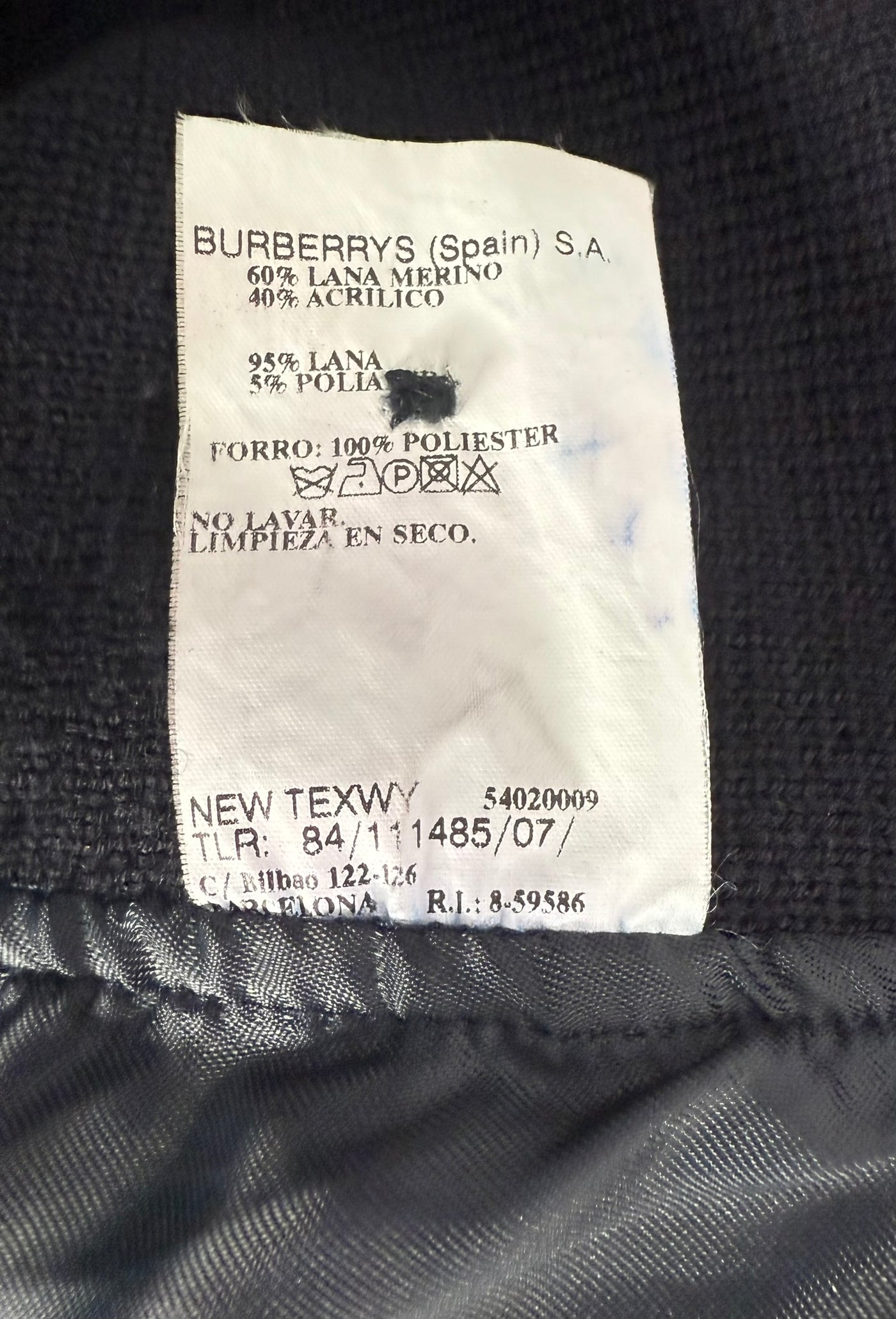Chaqueta Burberry (XL)