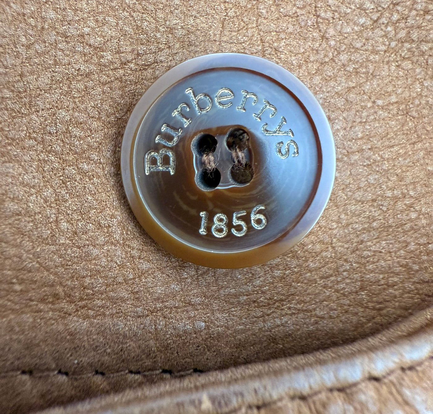 Abrigo de piel Burberry (XL)