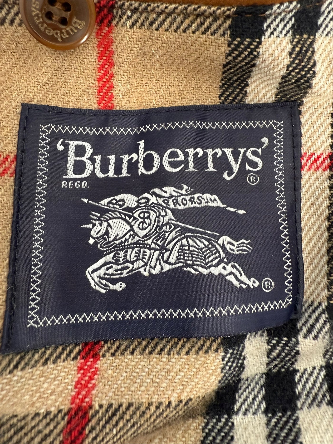 Abrigo de piel Burberry (XL)