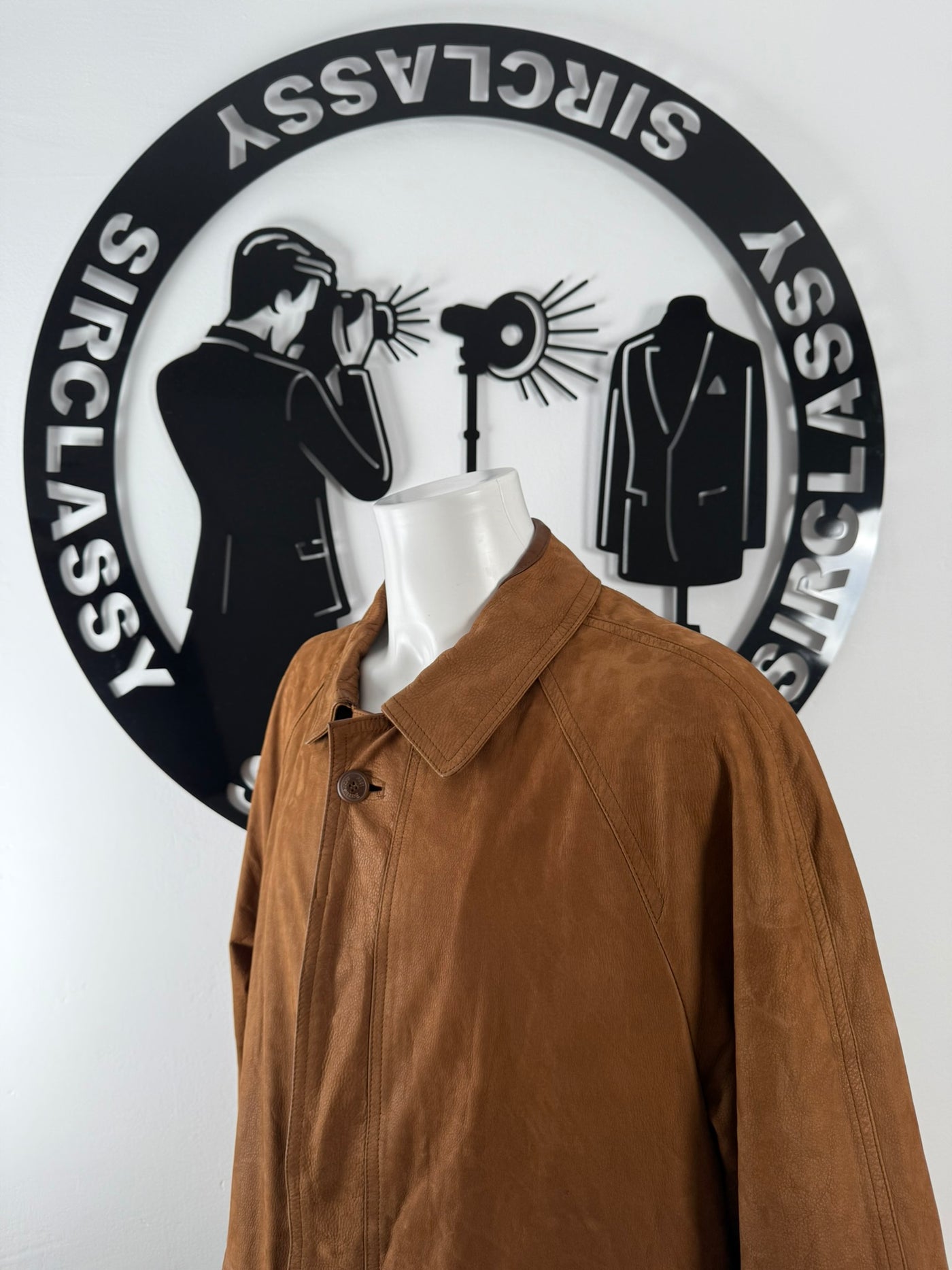 Abrigo de piel Burberry (XL)