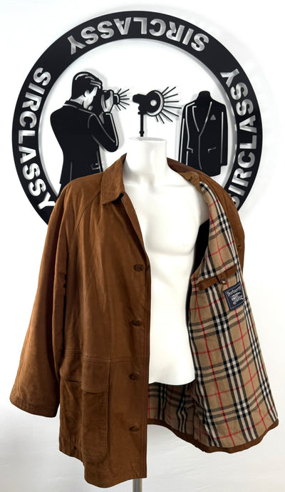 Abrigo de piel Burberry (XL)
