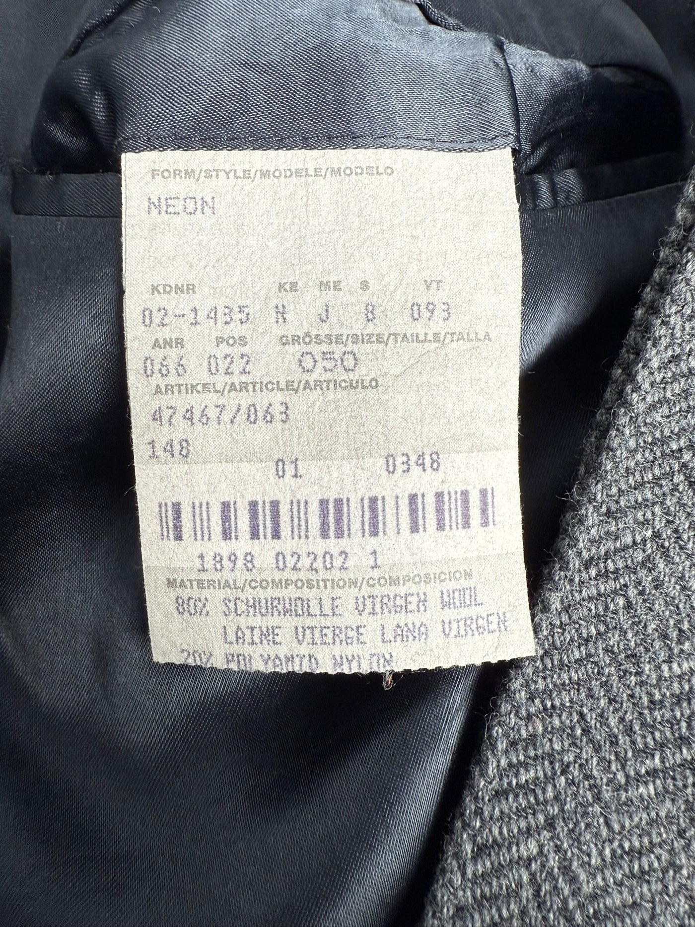 Abrigo Hugo Boss (L)