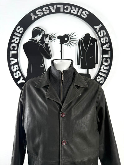 Abrigo de piel Pierre Cardin (L)