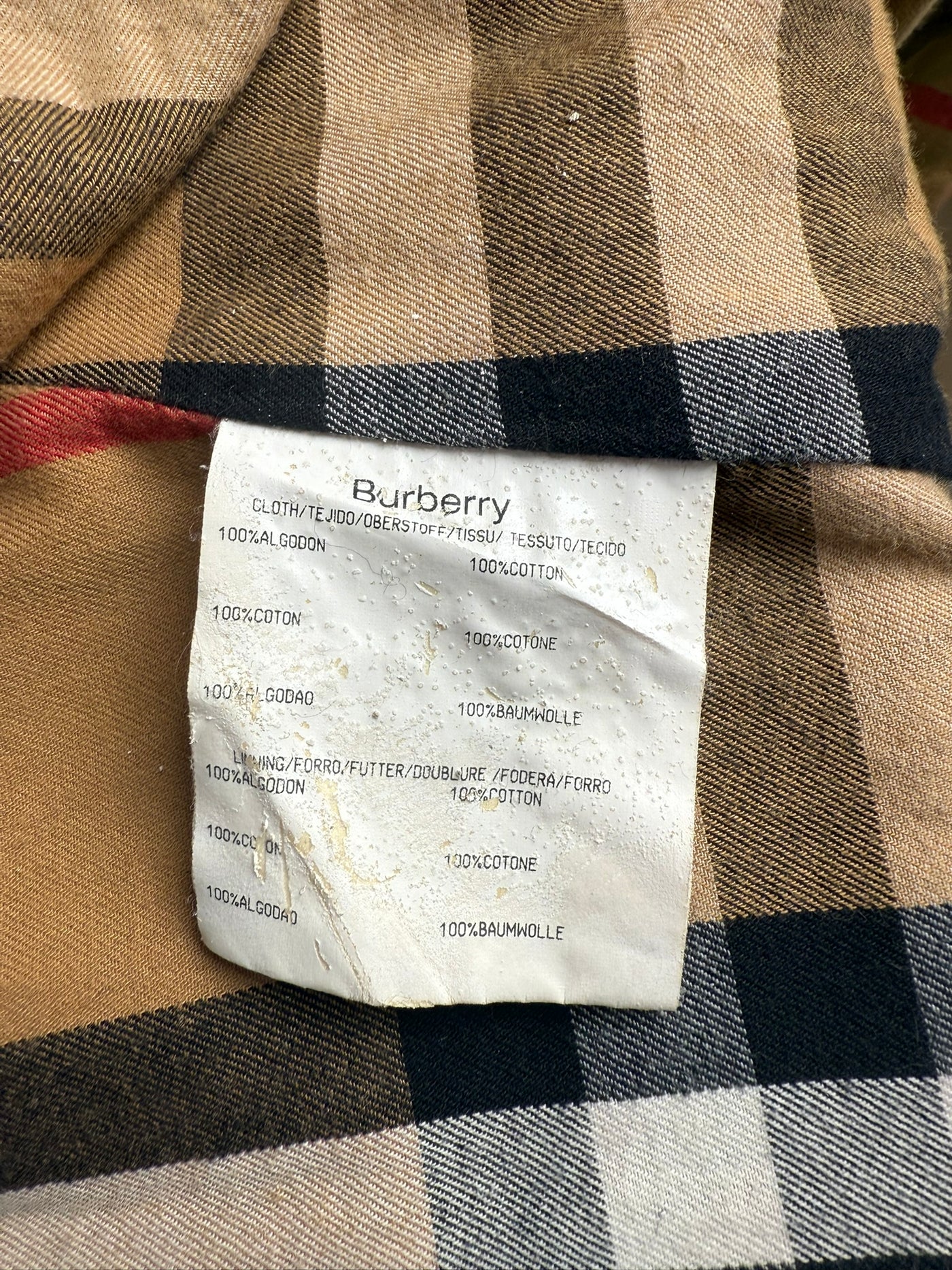 Cazadora Burberry (XL)