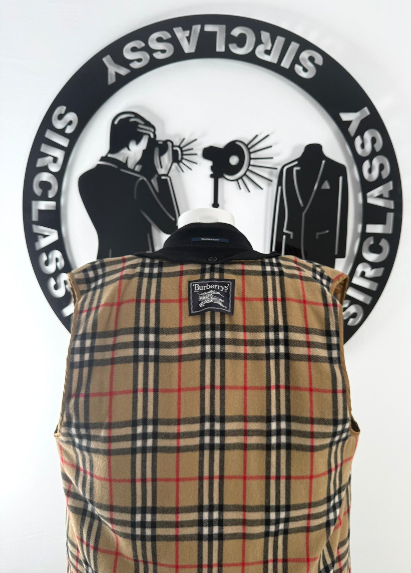 Abrigo Burberry (XXL)