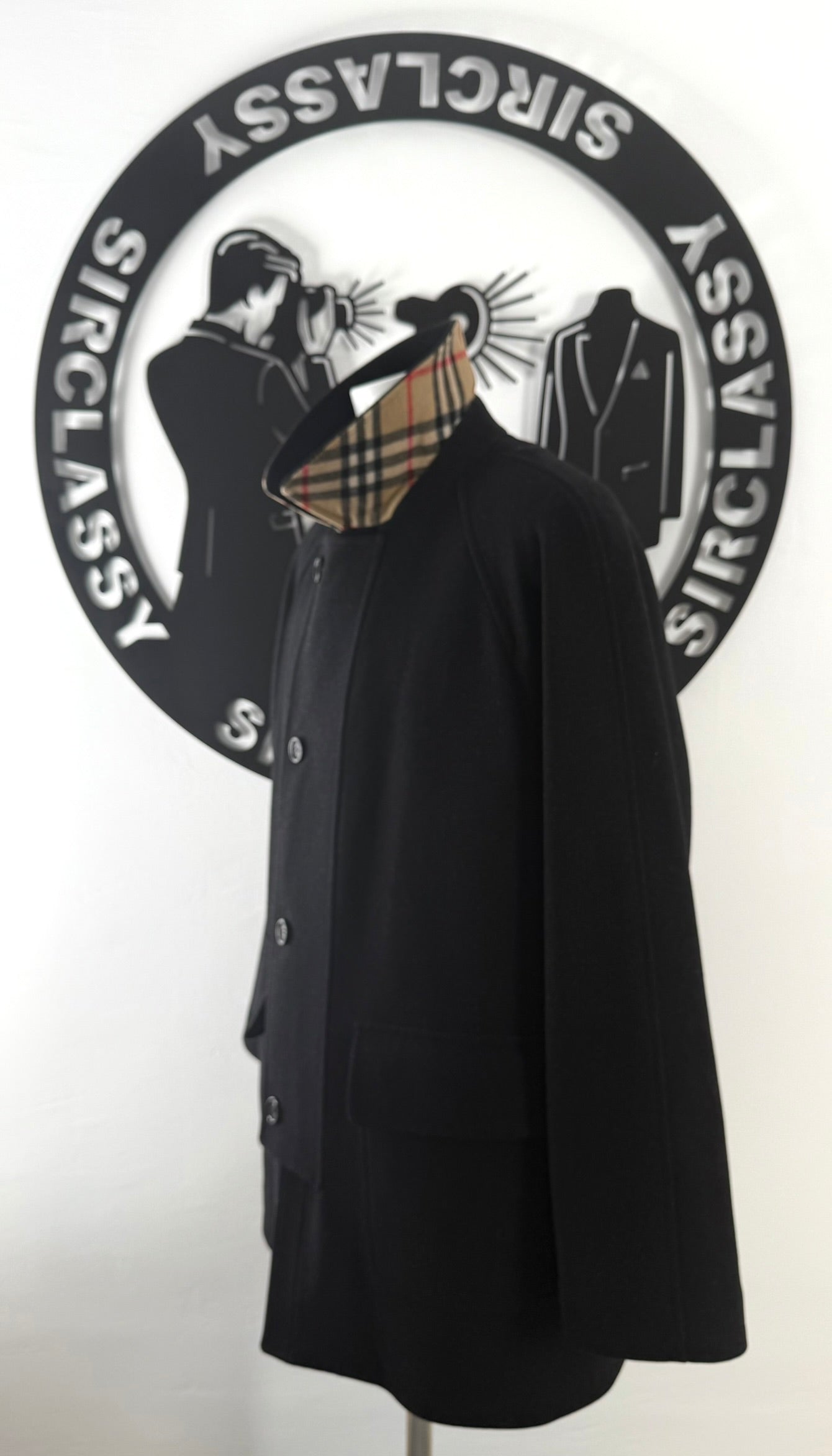 Abrigo Burberry (XXL)